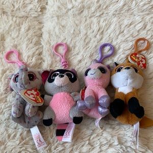 Beanie boo keychains